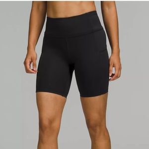 Lululemon Fast + Free Bike Shorts 8”